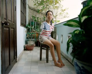 Portrait of Thuý Linh by Mathieu Asselin