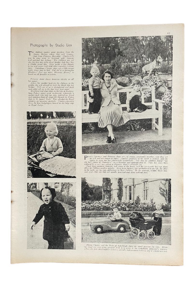 Page spread from woman&amp;home magazine 1953