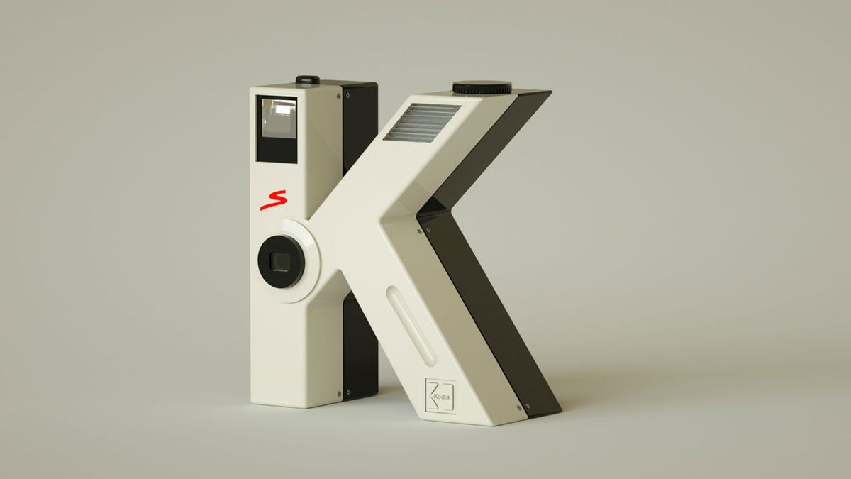 Say cheese! The letter K is appropriately dedicated to Kodak
