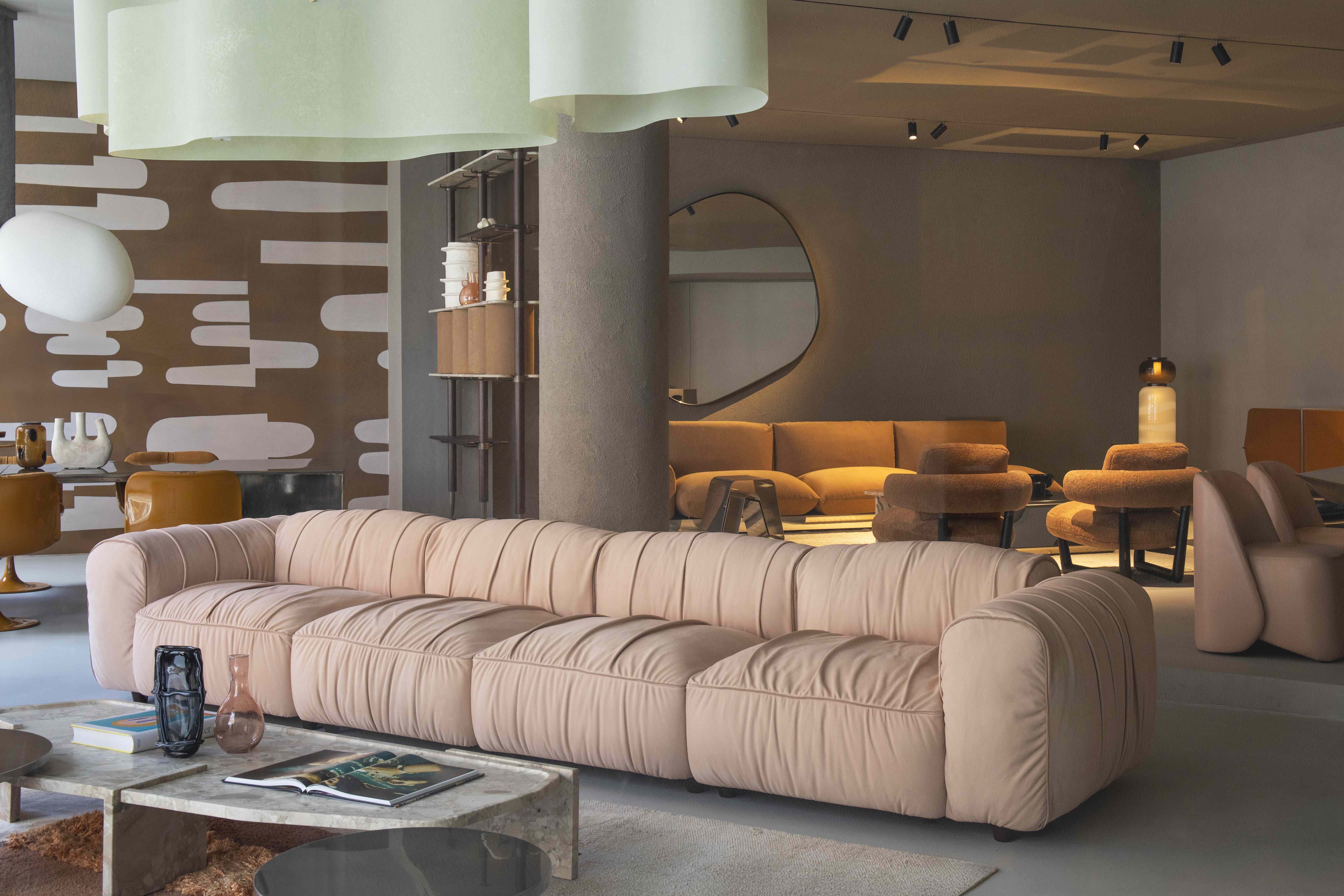 Inside Baxter London furniture store