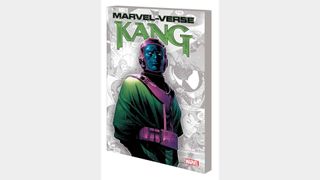 Marvel-Verse: Kang graphic novel trade paperback cover featuring Kang himself