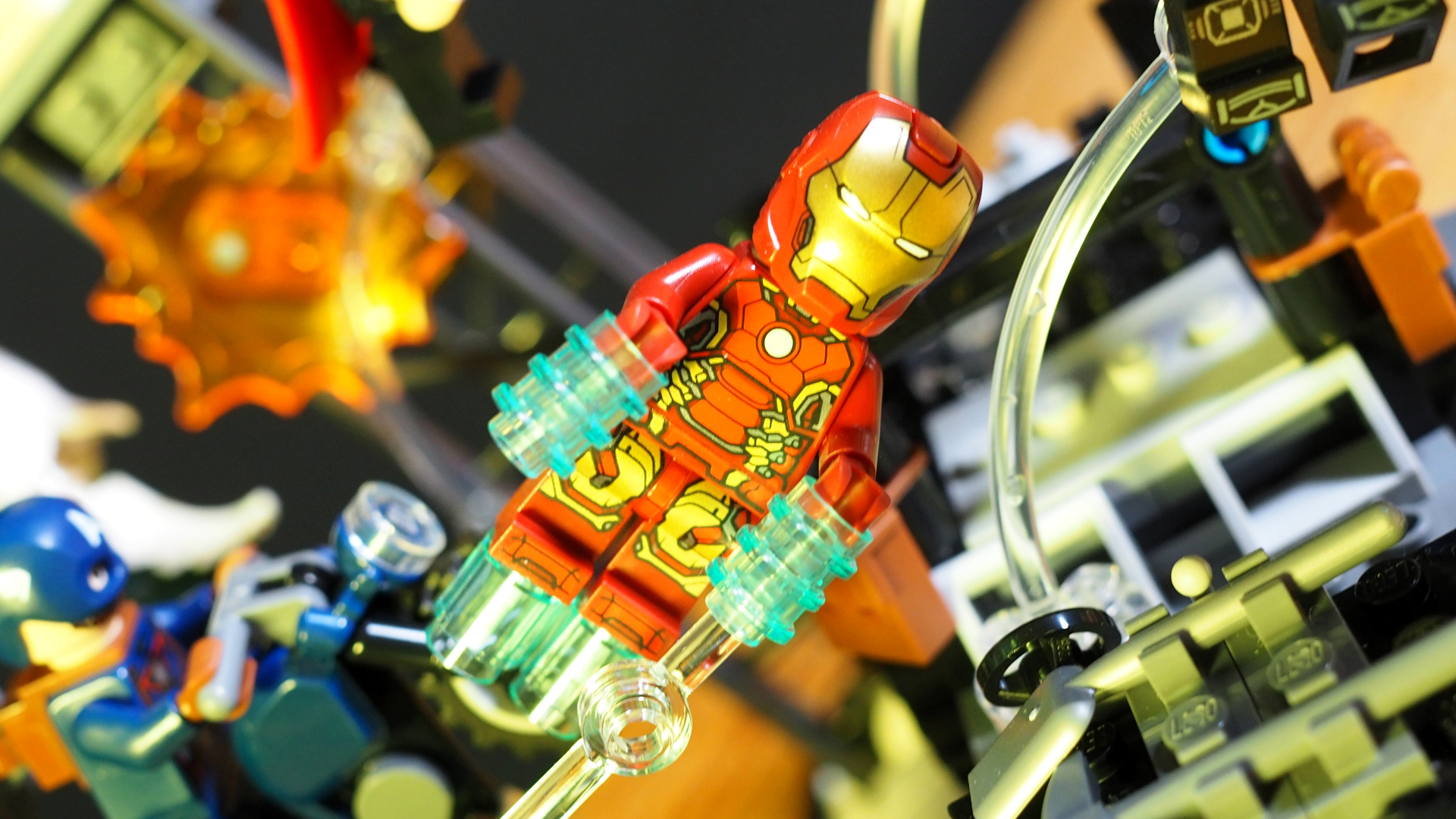 LEGO Iron Man ha caído en acción