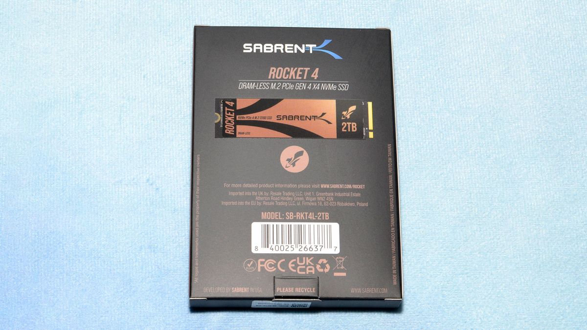 Sabrent Rocket 4 2TB SSD