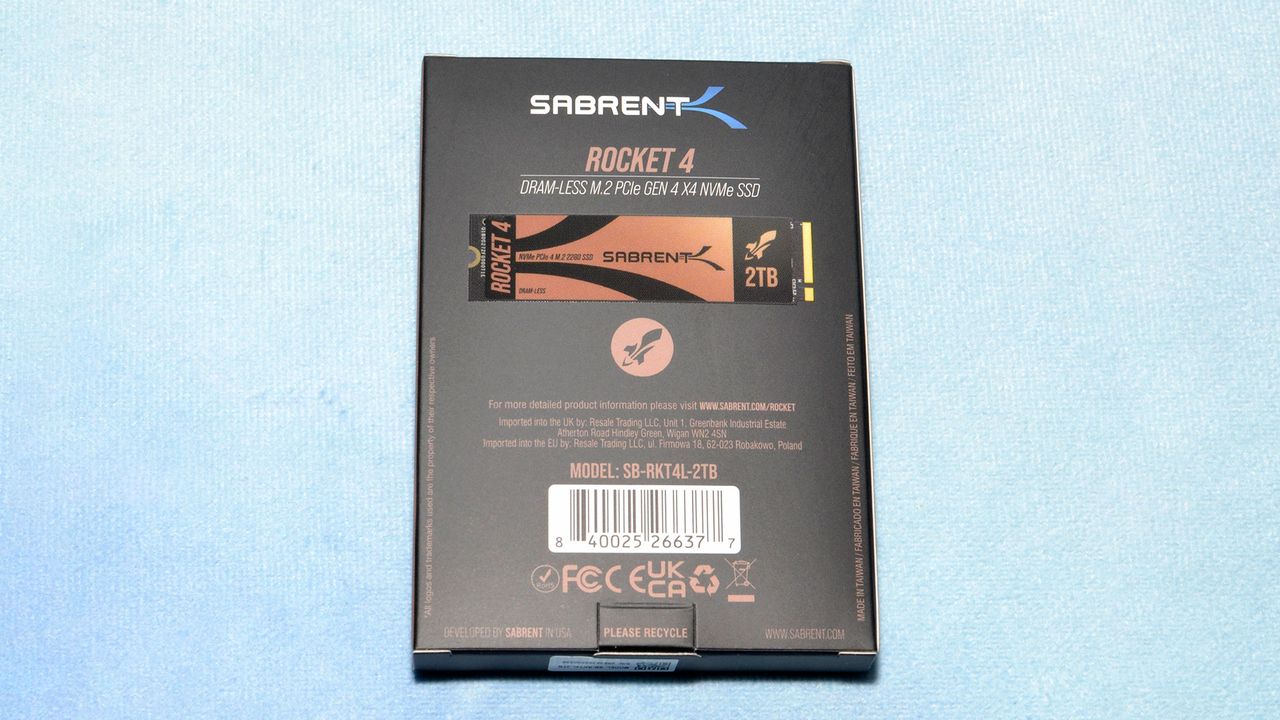 Sabrent Rocket 4 2TB SSD