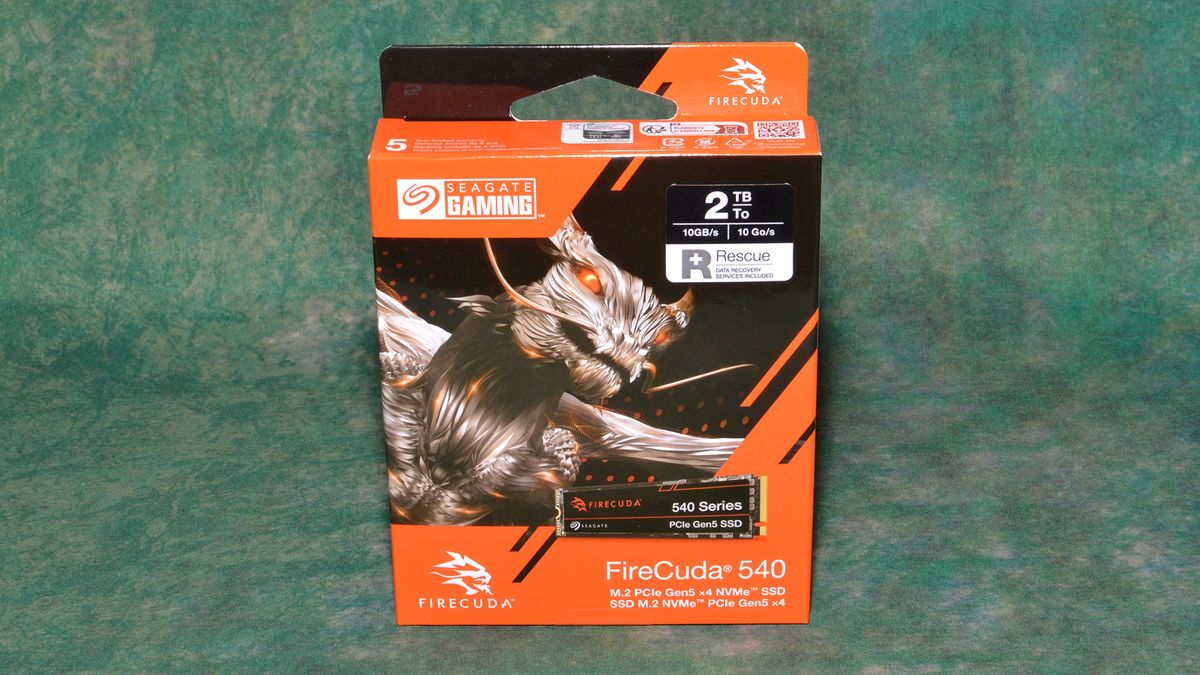Seagate FireCuda 540 SSD