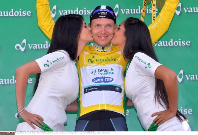 Podium kisses for Tony Martin