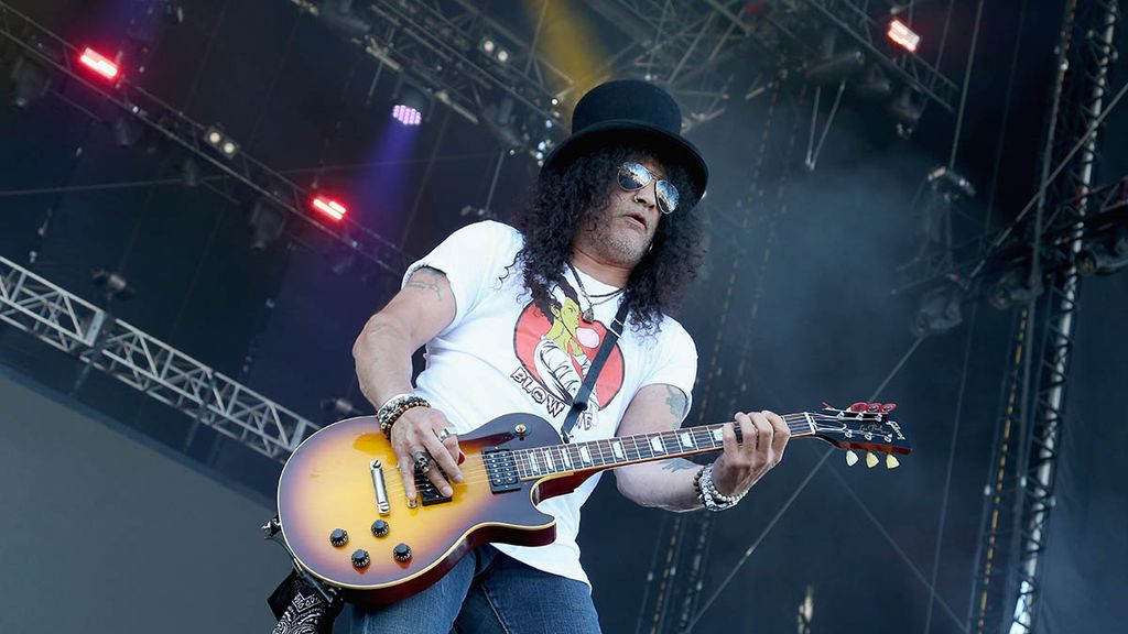 Slash on his love of Les Pauls: “That Kris Derrig Les Paul came in the ...