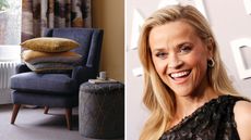 Reese Witherspoon blue chair