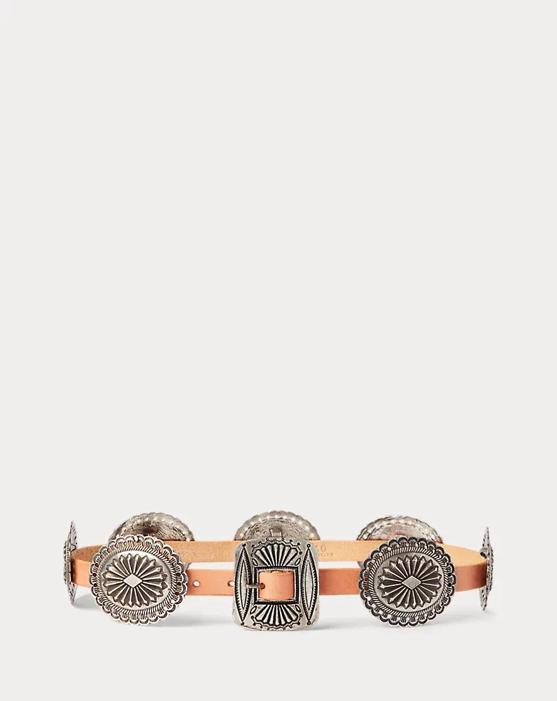 Polo Ralph Lauren, Metal Accent Leather Belt