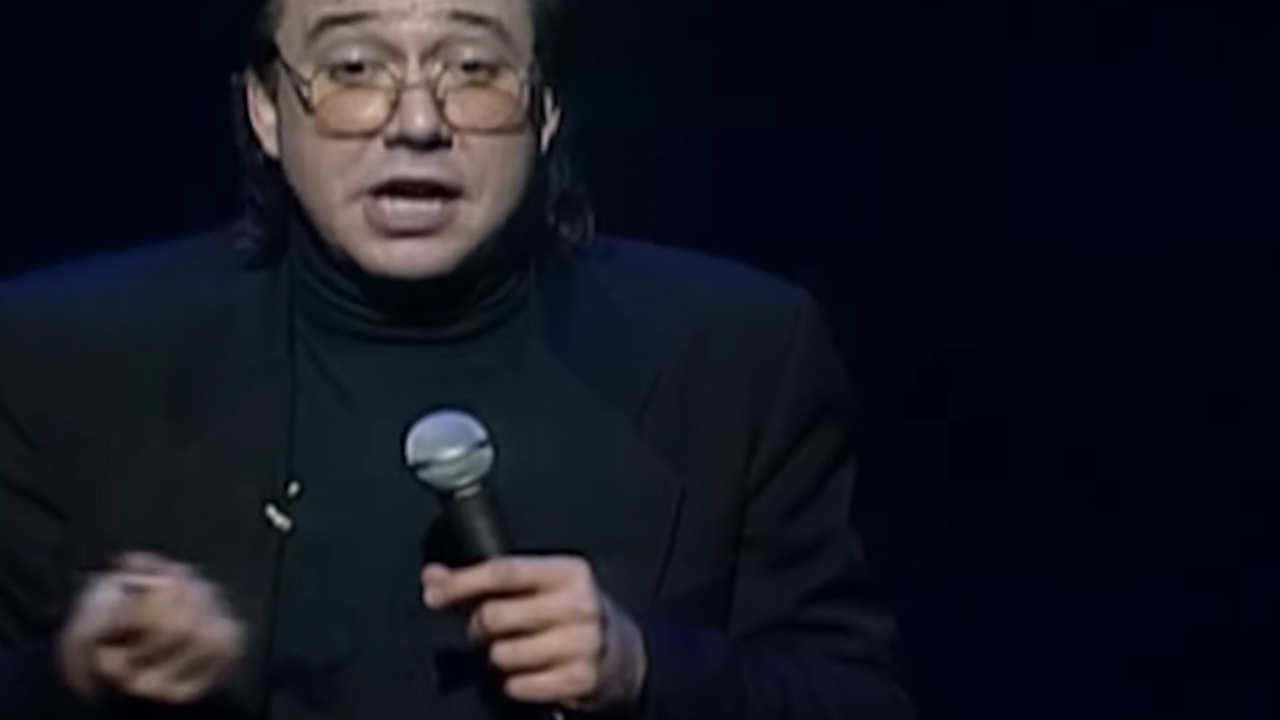 Bill Hicks performing standup