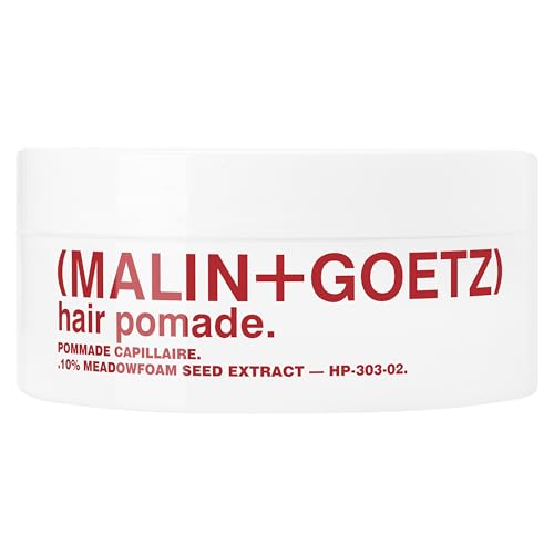 Malin + Goetz Hair Pomade, 2 Oz. &amp;mdash; Men &amp;amp; Women Hair Styling Product for All Hair Types or Textures, Lightweight All Day Hold, Natural Fragrance &amp;amp; Color, Cruelty-Free &amp;amp; Vegan. 2 Fl Oz