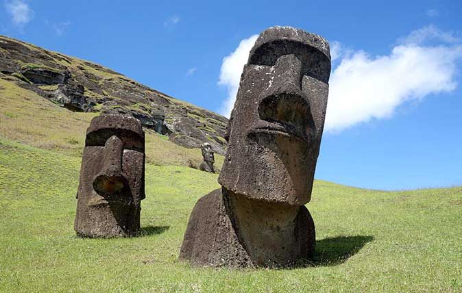 Easter Island heads