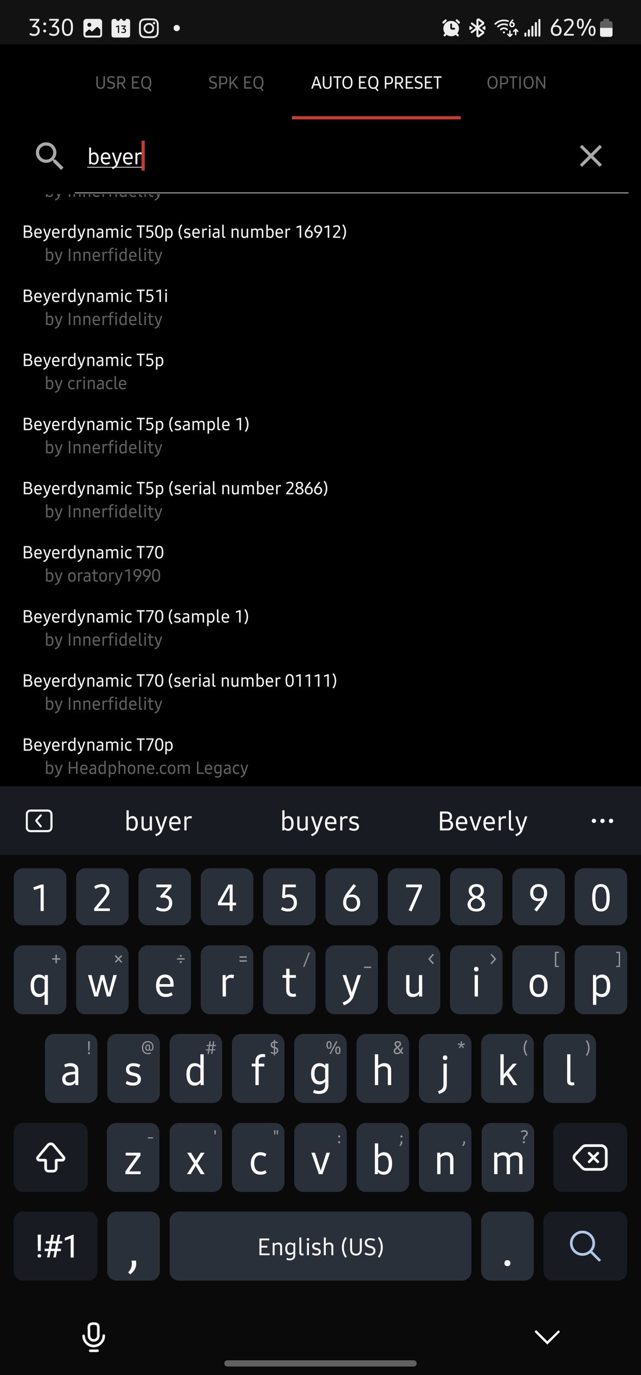 Qudelix-5K companion app