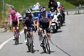 'If the organisers want to make Pogačar win, that&rsquo;s their choice' &ndash; Motorbikes under fire again at Tour de Romandie as Paret-Peintre and Rodr&iacute;guez complain for different reasons