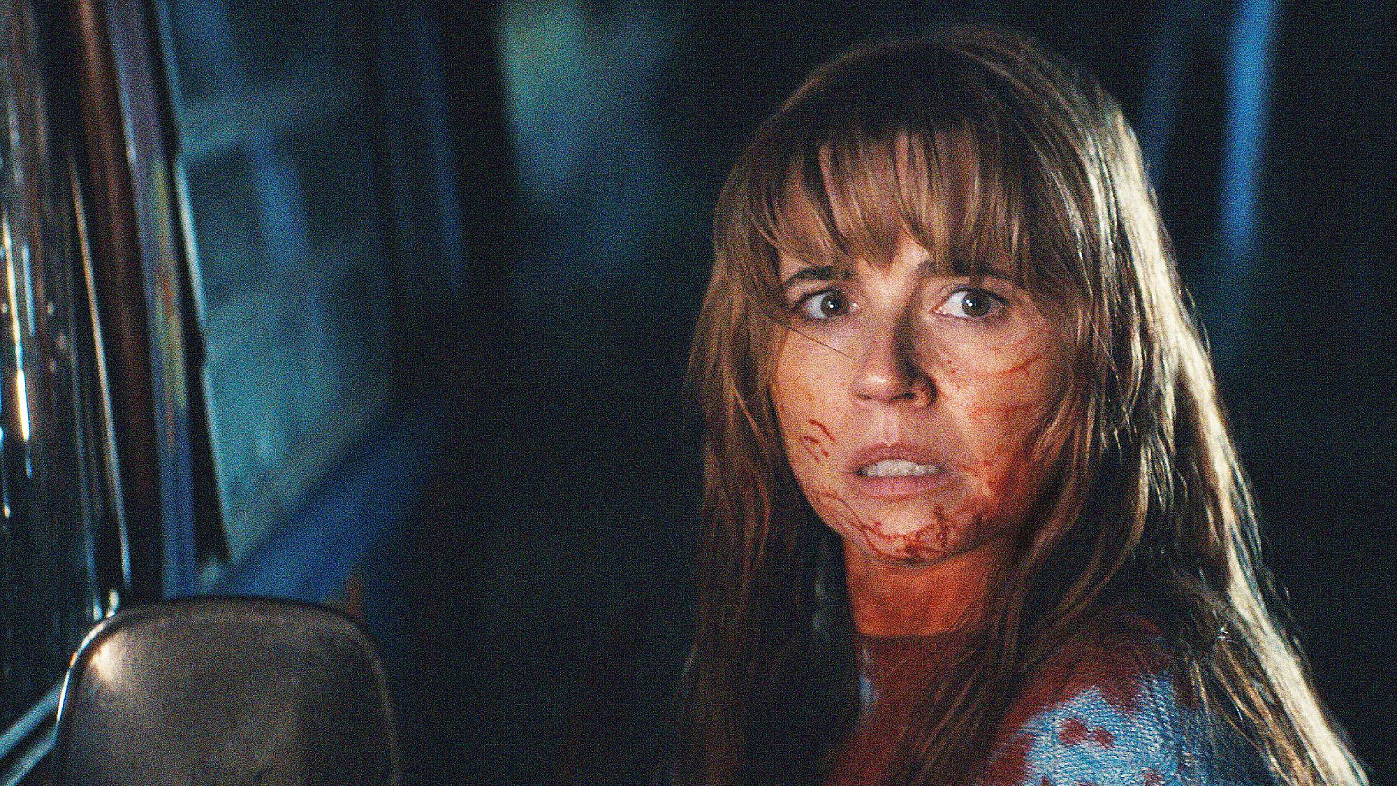 Linda Cardellini as Pamela Voorhees in "Crystal Lake" on Peacock