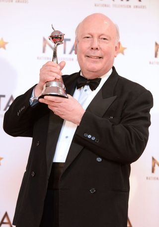 Julian Fellowes at the National Television Awards 2015