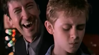 Matt O'Leary and Charles Shaughnessy in Disney Channel Original Movie Mom's Got a Date with a Vampire
