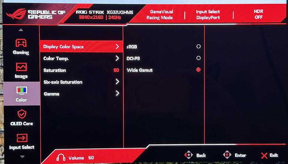 Asus ROG Strix XG32UQWMS