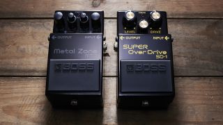SD-1 Super Boss limited edition Overdrive and MT-2 Metal Zone