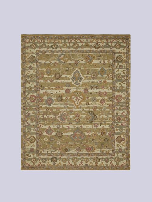 Mahin Rug in Gold/Ivory