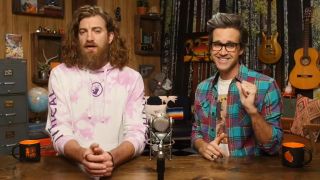 Screenshot of Rhett and Link on their comedy series Good Mythical Morning