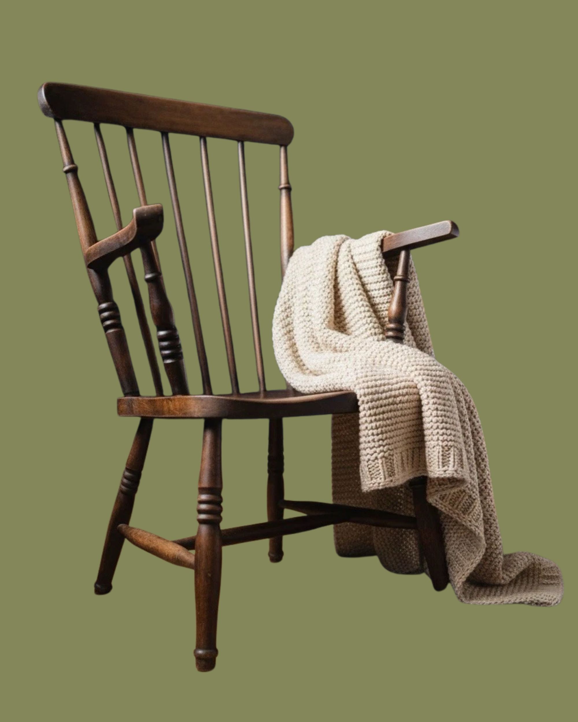 Antique, Antique Victorian Spindleback Elm &amp;amp; Beech Farmhouse Chair. Accent, Occasional