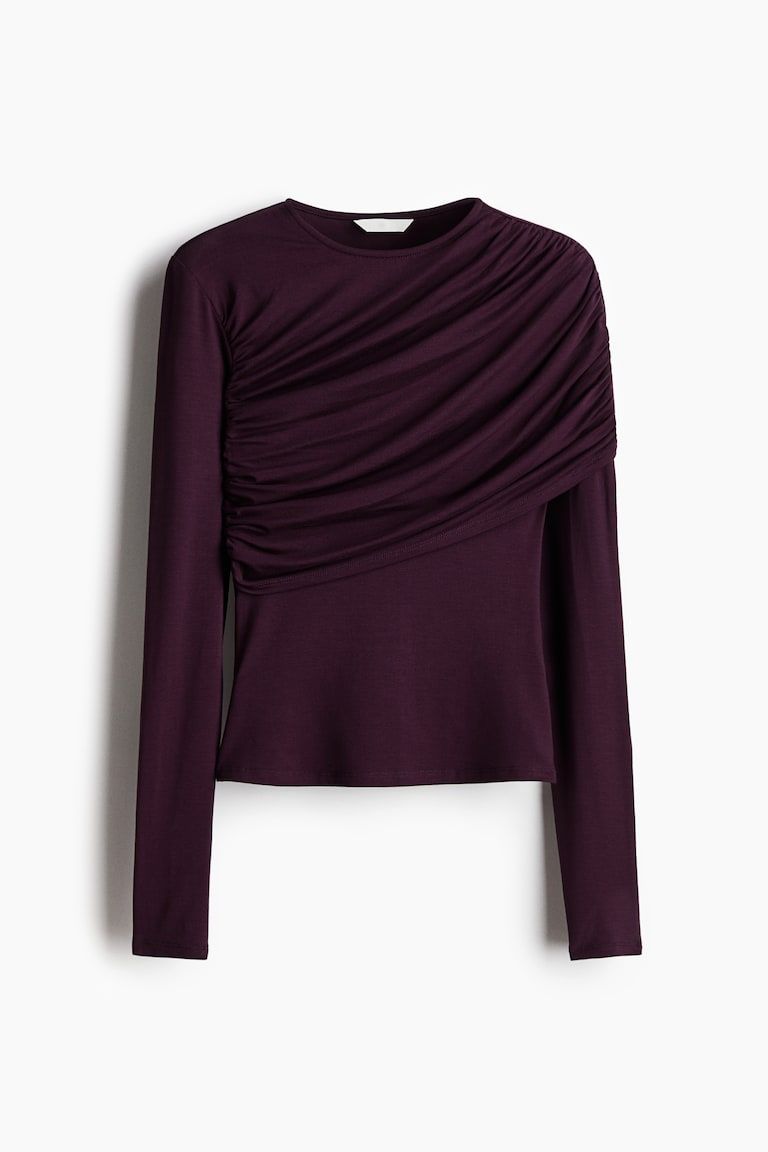 Draped Asymmetric Top