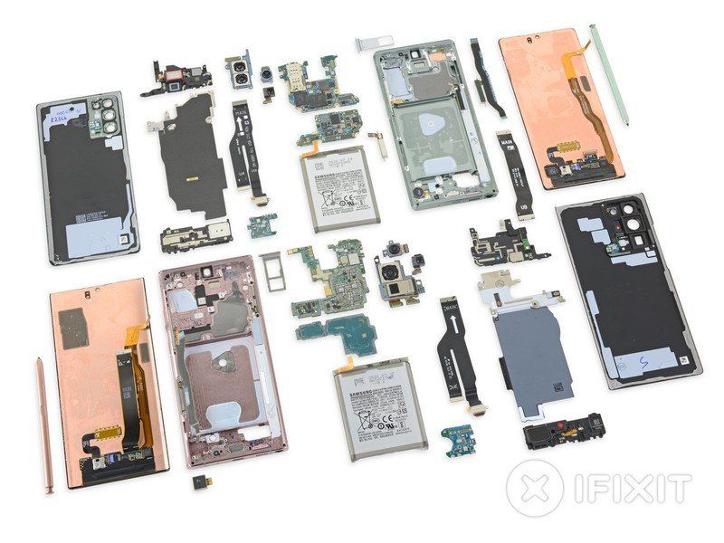 Samsung Galaxy Note 20 Note 20 Ultra Teardown