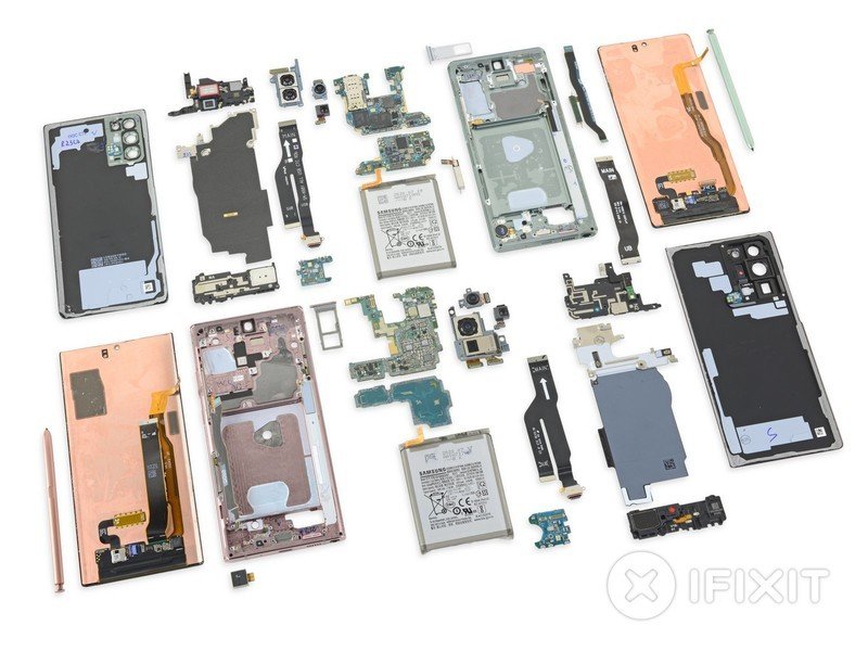 Samsung Galaxy Note 20 Note 20 Ultra Teardown
