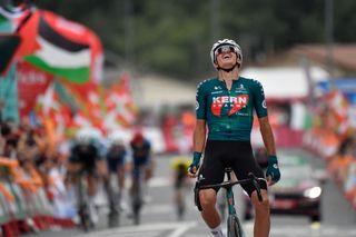 Vuelta a España: Urko Berrade takes solo win on stage 18