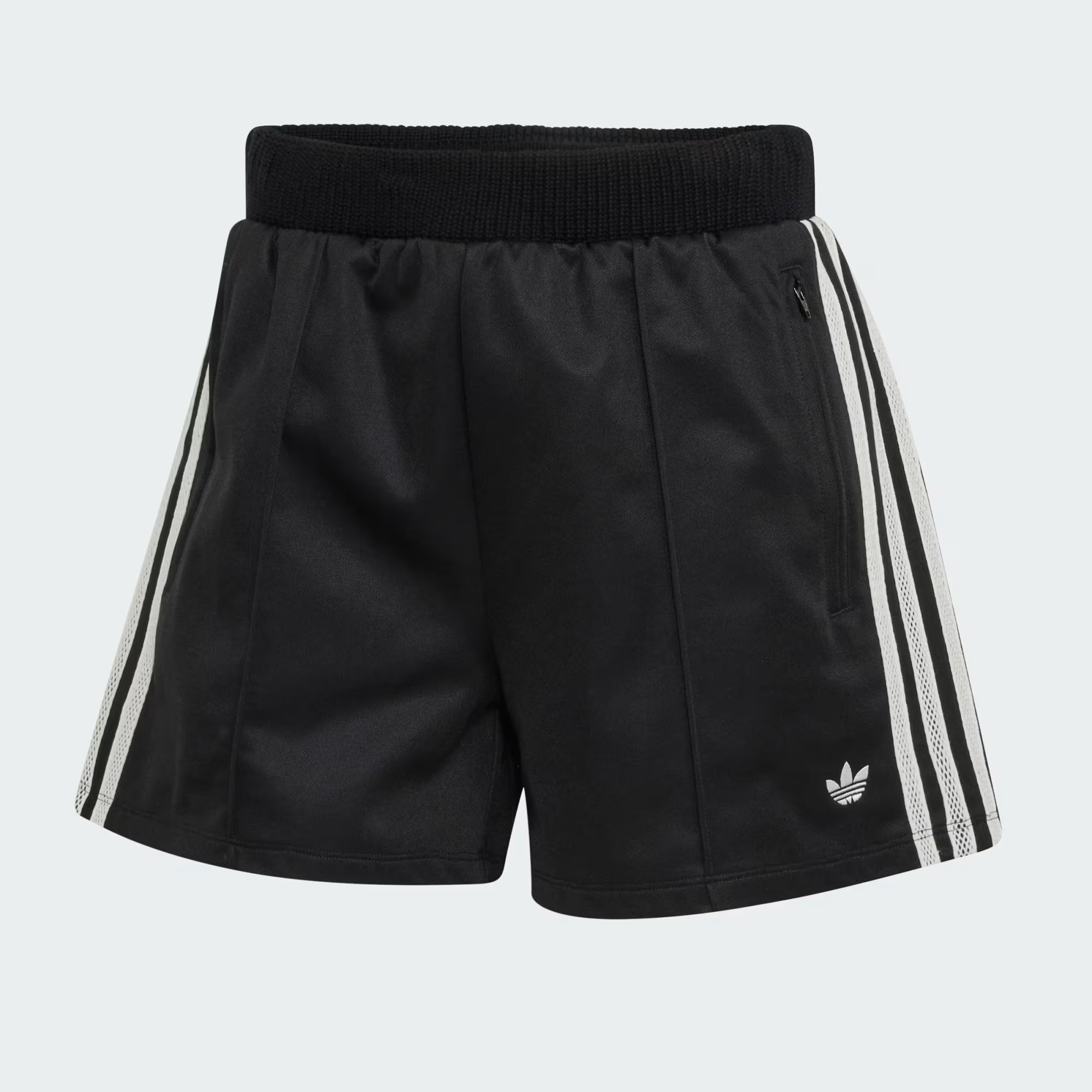Sprinter Shorts With Knitted Crochet Details