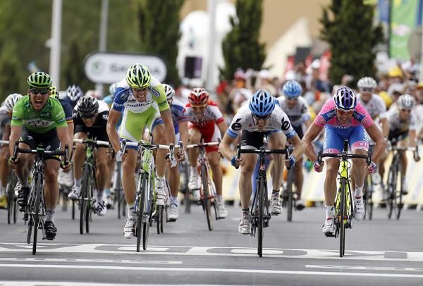 The sprint in Montpellier