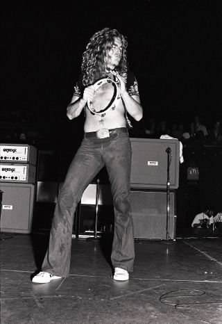 Plant with Zeppelin at the International Center Arena in Honolulu, September 1970