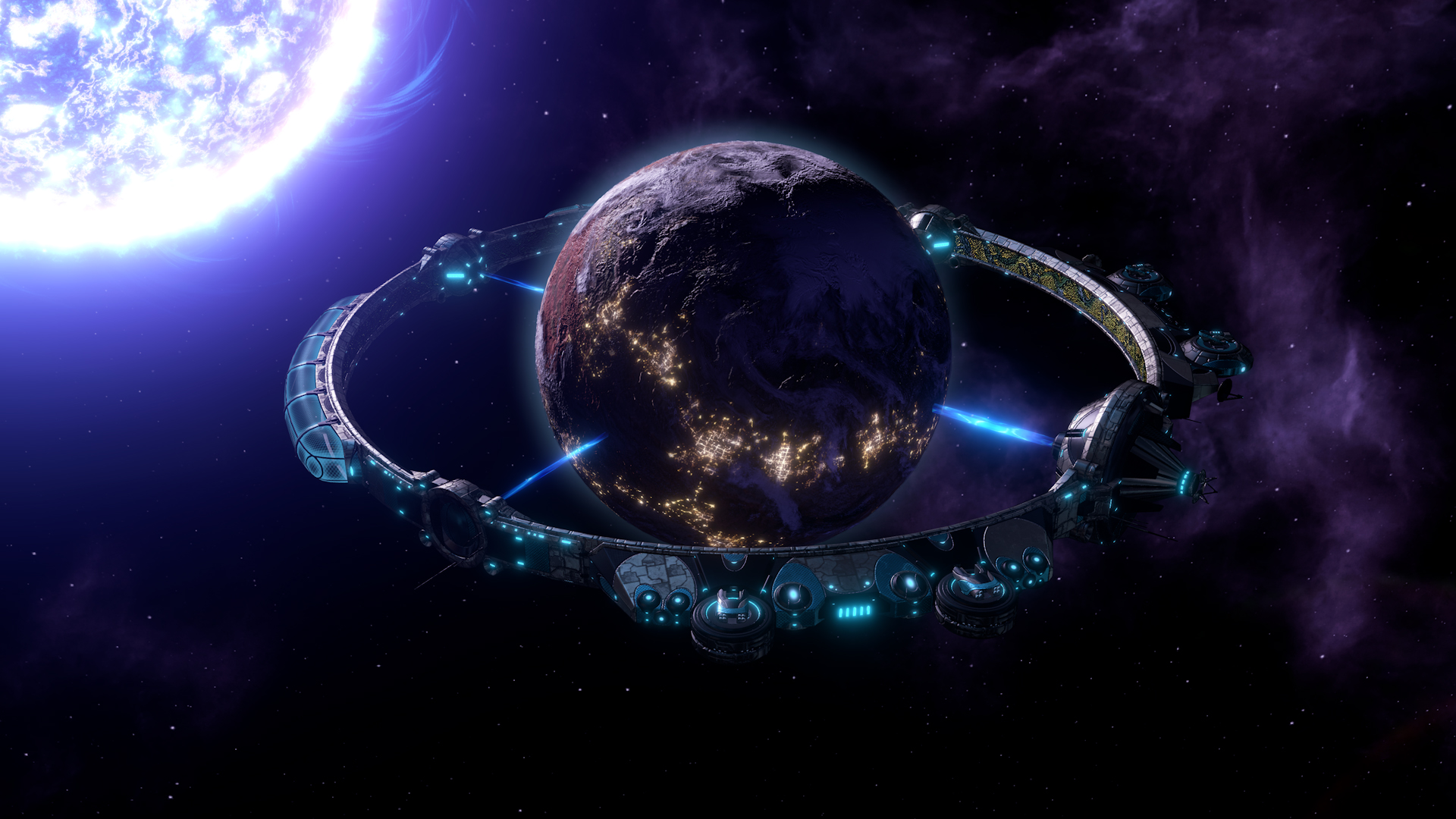 Stellaris Overlord orbital ring