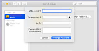 How to change your administrator password in macOS