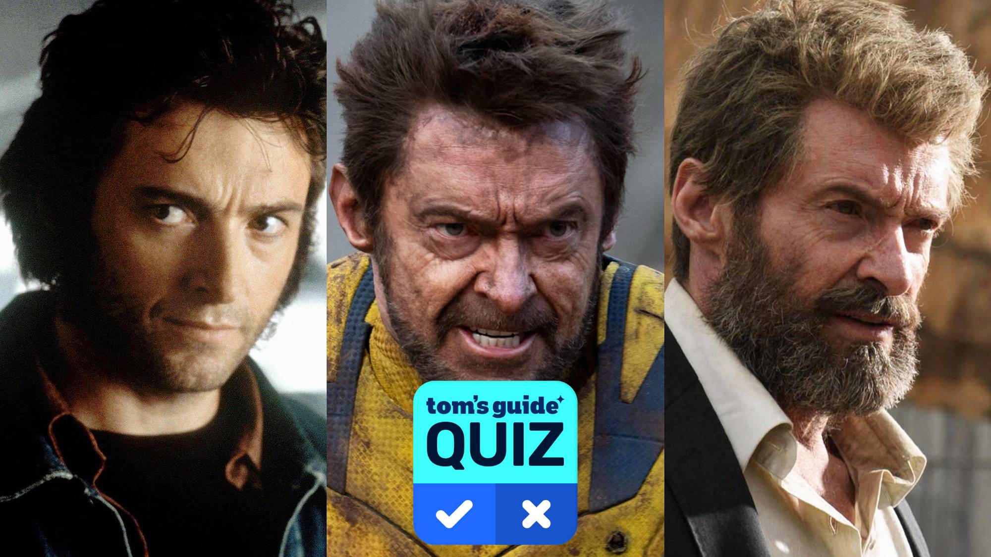 Hugh Jackman as Wolverine in "X-Men," "Deadpool &amp; Wolverine," and "Logan"