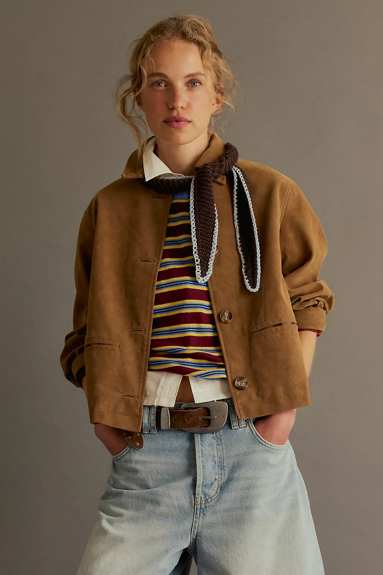 We the Free Hera Vegan Suede Jacket