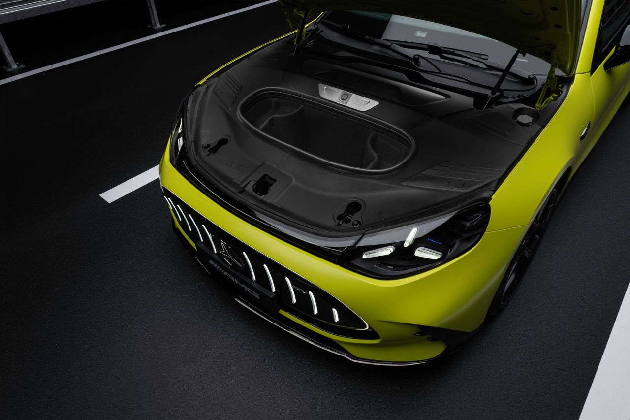Ample luggage space make this a true GT