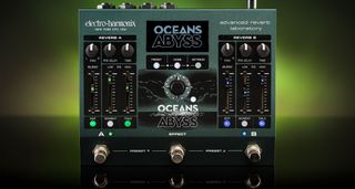 Electro-Harmonix Oceans Abyss Advanced Reverb Laboratory: not so much a reverb pedal as a MIDI-enabled workstation.
