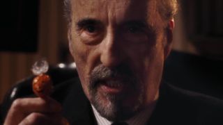 Christopher Lee in Charlie and the Chocolate Factory