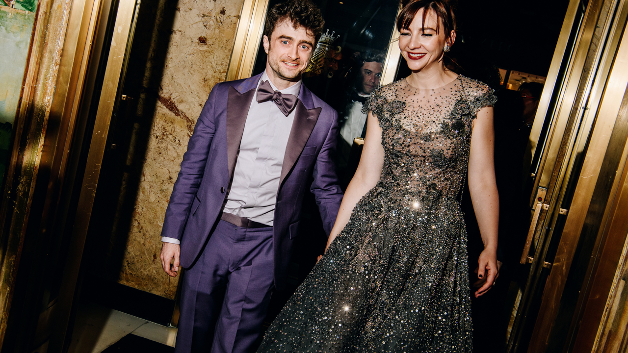 Daniel Radcliffe and Erin Darke at The 13th annual Tony&#039;s After-Party Hosted by Rick Miramontez and John Gore at the The Carlyle on June 16, 2024 in New York, New York