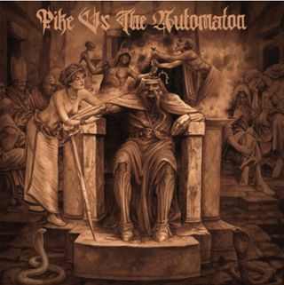 The cover of Matt Pike's forthcoming album, Pike vs. the Automaton