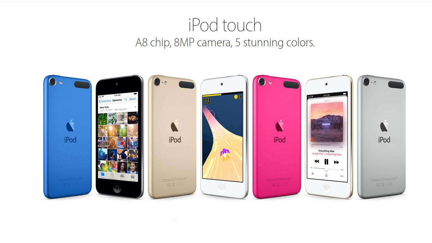 apple ipod versions