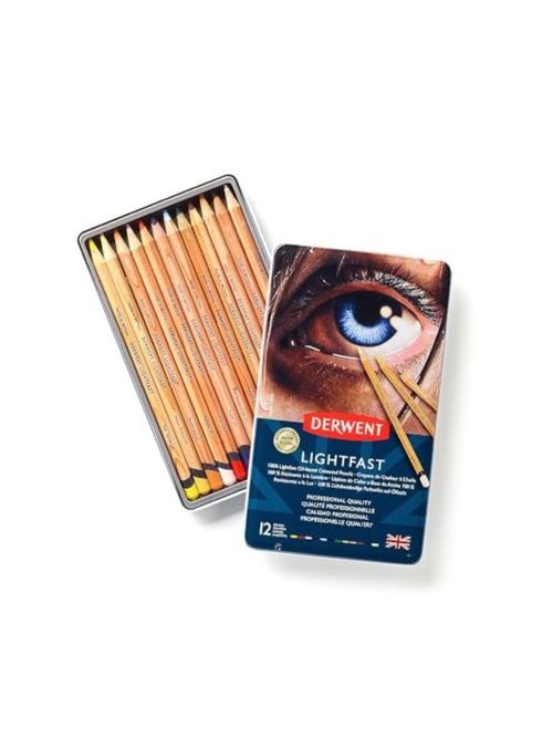 12 Lightfast Colored Pencils