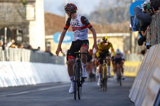 Tirreno Adriatico 2022 - 57th Edition - 4th stage Cascata delle Marmore - Bellante 202 km - 10/03/2022 - Tadej Pogacar (SLO - UAE Team Emirates) - photo Luca Bettini/SprintCyclingAgency©2022