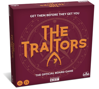 The Traitors board game box