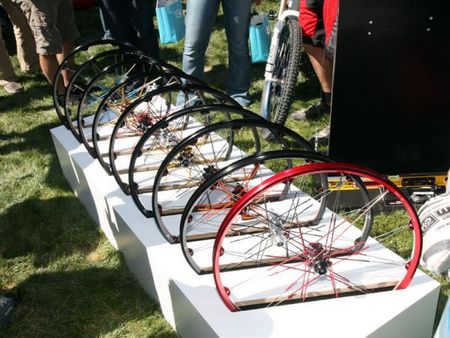 Crankbrothers has an impressive collection of 26" and 29" mountain bike wheels these days.