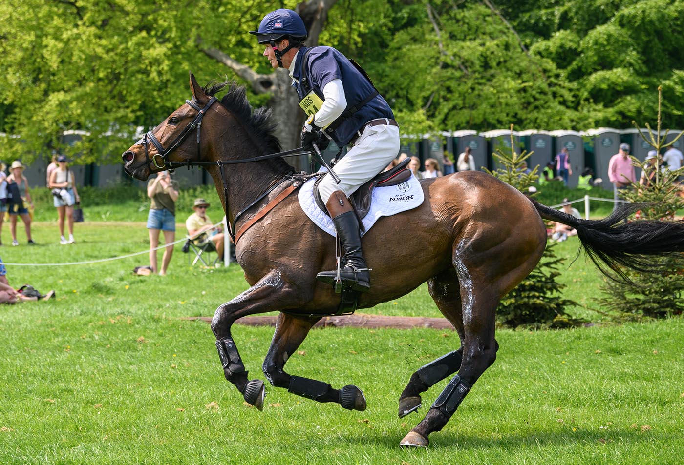 William Fox-Pitt and GRAFENNACHT - Cross Country - Badminton Horse Trials 2024