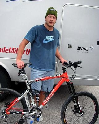 Bode Miller's new mountain bike.