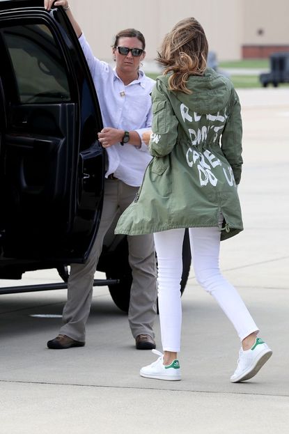 Melania Trump's Jacket in 2018
